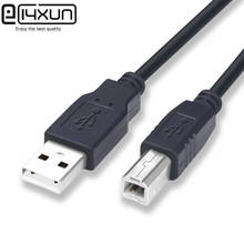 1 шт. Новый высокоскоростной USB-кабель 2,0 A-B для принтера Canon Brother Samsung Hp Epson 3 фута 1 м 2024 - купить недорого