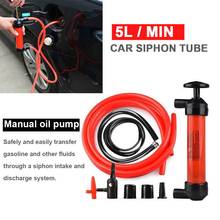 1Set Car Plastic Manual Oil Extractor Oil Pump Water Changer Oil Drum Suction Pipe Auto Supplies 2024 - buy cheap