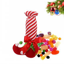 1PC Candy Wine Bags 2020 Christmas Ornament Newest Cute Santa Stocking Xmas Trees Decor Wedding Party  Xmas Gift Supplies 2024 - buy cheap