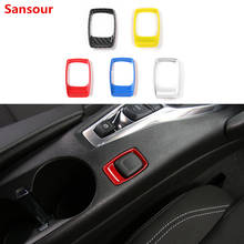 Sansour Car Styling ABS 5 Colors Cigar Lighter Decorative Trim Cover 6th Gen for Chevrolet Camaro 2017+ Interior Accessories 2024 - buy cheap