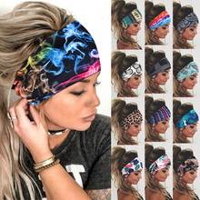 2020 venda quente headpiece feminino estiramento headbands bandagem elástico menina de cabelo largo bandagem lenço hairbands 2024 - compre barato