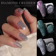 Glitter Diamond Crushed Nail Art UV Gel Super Shiny Sequins Lacquer Soak off Nails Varnish Manicure Accessories 2024 - buy cheap