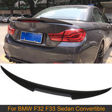 Carbon Fiber Car Rear Spoiler Wing for BMW 4 Series F32 F33 Sedan Convertible 2014-2019 Car Spoiler Trunk Boot Lip Wing Spoiler 2024 - buy cheap