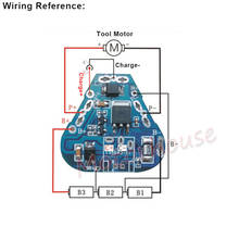 3s 10a placa de proteção da bateria para 11.1v/12.6v 18650 li-ion li-ion bateria de broca 2024 - compre barato