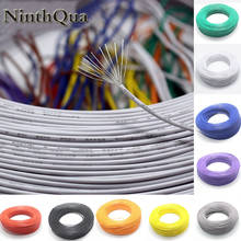 Ninthqua 5 medidores ul1007 fio 24awg 1.4mm pvc cabo eletrônico ul certificação 2024 - compre barato