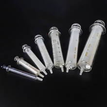 Jeringa de vidrio de 1-100ML, enema de vidrio, dispensador con tinta, Medicina Química, refuerzo de alimentación 2024 - compra barato
