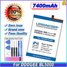 LOSONCOER-baterías de teléfono inteligente para Doogee bl5000, batería de alta capacidad, 7400mAh, en Stock 2024 - compra barato