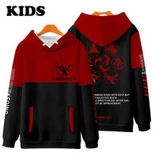 2 a 14 anos de idade das crianças com capuz 3d impressão genshin impacto hoodies anime moletom masculino/feminino primavera outono personalizado hoodie 2024 - compre barato