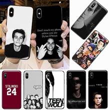 Dylan O'Brien Teen Wolf cool luxury protective coque Phone Case for iPhone 11 12 pro XS MAX 8 7 6 6S Plus X 5S SE 2020 XR 2024 - buy cheap