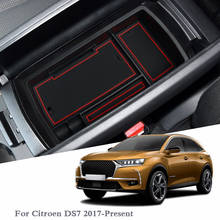 Car Styling Car Armrest Storage Box For Citroen DS7 2017-Present LHD Console Armrest Storage Box Cover Auto Accessories 2024 - buy cheap