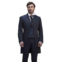 Man Suit For Wedding Business Suit Dinner Suit Party Suit Party Dress Peaky Blinder Wedding Dress 3Piece Suit(Jacket+Pants+Vest) 2024 - buy cheap