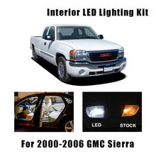 14 лампы белый внутренний светодиодный автомобиль для Чтения Купол светильник комплект подходит для 2000-2003 2004 2005 2006 GMC Сьерра-карго любезно лицензии лампа 2024 - купить недорого