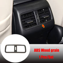 For Honda CRV CR-V 2012-2016 Accessories ABS Wood grain Car Back Rear Air Condition outlet Vent frame Cover Trim Car styling 2024 - buy cheap