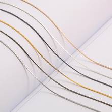 1 m/saco 0.8mm boa qualidade fio de cobre colar cadeias link diy jóias fazendo colar conector suprimentos acessórios suprimentos 2024 - compre barato