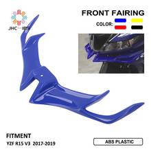 Acessórios da motocicleta frente carenagem inferior capa proteção guarda plástico abs para yamaha yzf r15 v3 r 15 v 3 2017 2018 2019 2024 - compre barato