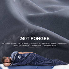 Sleeping Bag Envelope Type Splicing Portable Ultralight Spring Autumn Camping Comforter Hiking Outdoor Ultra Comfort And Durable 2024 - buy cheap
