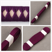 High Quality Synthetic Silk Purple Sageo Wrapping Cord Tsukamai For Japanese Samurai Katana Wakizashi Sword Knife 4m 2024 - buy cheap