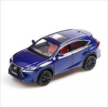 1: 32 Lexus Nx200t Alloy Car Model Car Decoration 6 Open Door Toy Car Children's Birthday Christmas New Year Gift Blue 2024 - buy cheap