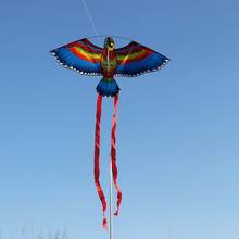 Воздушный змей «попугай» воздушные змеи в форме птиц уличные воздушные змеи летающие игрушки змеи для детей 2024 - купить недорого