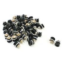 50 pcs DC Power Plug DC-022 5.5-2.1mm Hole threaded nut Panel Mounting 2024 - compre barato