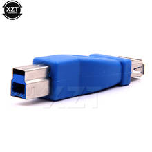 1Pcs USB 3.0 male connector adapter Type A female A type B USB3.0 AF to BM converter adapter 2024 - buy cheap