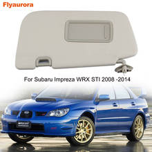 Parasol izquierdo del lado del conductor para Subaru Impreza WRX STI, conjunto de visera gris para modelos 2008, 2009, 2010, 2011, 2012, 2013, 2014, 92011FG032ME, 1 unidad 2024 - compra barato