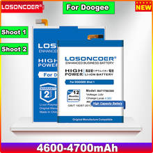 Аккумулятор LOSONCOER 4600 мАч BAT17563300 Для Doogee Shoot 1 Shot 1, аккумулятор 5,5 дюйма для телефона + Бесплатные инструменты 2024 - купить недорого