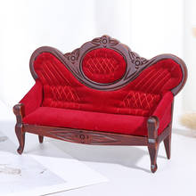 1:12 miniature soft single sofa for dolls mini furniture toys doll house pretend play toy for girls gift children decoration 2024 - buy cheap