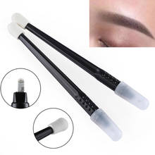 Pluma de Microblading desechable para tatuaje, pluma Manual de tatuaje, para cejas negras, 18U, 12, 14U, 14, 50 Uds. 2024 - compra barato