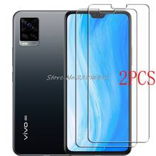 2PCS for vivo S7 5G Tempered Glass Protective FOR vivo S7  V2020A 6.44" Screen Protector Film phone Cover 2024 - buy cheap