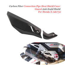 Cubierta protectora de calor para motocicleta, accesorio para Honda x-adv 750 Adv 750, Protector de fibra de carbono, conexión de tubo medio 2024 - compra barato