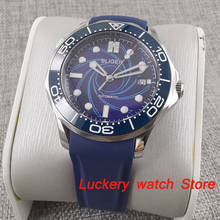41 мм bliger Роскошные мужские часы saphire glass;Spin керамический ободок автоматический механизм мужские часы 2024 - купить недорого