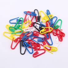 50/100p/500cs Mix Color Plastic Resin Small Clip Locking Stitch Markers Crochet Latch Knitting Tools Needle Clip Hook 2024 - buy cheap