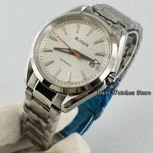 Часы мужские с серебристым циферблатом, 40 мм, NH35A 2024 - купить недорого