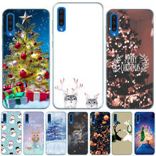 Merry Christmas Soft TPU Case Cover For Samsung Galaxy A6 A8 Plus A9 A7 2018 A520 A10 A20 A30 A40 A50 A60 A70 A80 A90 A50S A30S 2024 - buy cheap
