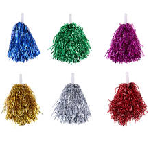 1PC 20CM Cheer Dance Sport Competition Cheerleading Pom Poms Flower Ball For for Football Basketball Match Pompon Children Use 2024 - buy cheap
