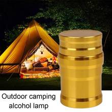 Portable Metal Alcohol Lamp Liquid Stoves Outdoor Survival Alcohol Gold Travel Camping silver Lab Hiking No Equipment Heati P5I6 2024 - buy cheap