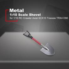 RC Car 1:10 Scale Accessories Metal Shovel for 1/10 RC Crawler Axial SCX10 Traxxas TRX4 D90 D110 TF2 Tamiya CC01 Simulation Toys 2024 - buy cheap