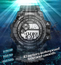 Military Watch Man Multifunction Sport Army Digital Watch Fashion Led Luminous Calendar Waterproof militar Watches Mens 2021 New 2024 - buy cheap