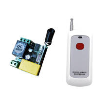 AC 220V 1CH 1 CH 10A RF Wireless Remote Control Switch System Mini Receiver Remote Transmitter Light Led Lamp Switch 315/433Mhz 2024 - buy cheap