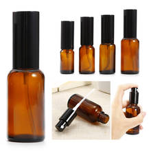Various specifications Empty Dropper Bottle Amber essential oil Glass Aromatherapy Liquid Brown 15-50ml Refillable Bottles 2024 - buy cheap