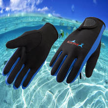 Guantes de buceo de neopreno antideslizantes, cálidos, antideslizantes, para surf, buceo en profundidad y superficie, kayak, natación, equipo de buceo, 1,5mm 2024 - compra barato