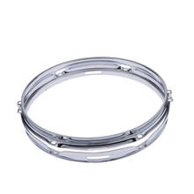 Pack of 2 Zinc Alloy 12inch 6 Lug Batter Hoop 1.5mm for Snare Tom Drum Replacement Parts 2024 - buy cheap
