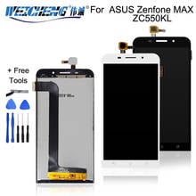 5,5 ''ЖК-дисплей для ASUS Zenfone Max ZC550KL, сенсорный экран для ASUS Zenfone Max, ЖК-дисплей ZC550KL Z010DA 2024 - купить недорого