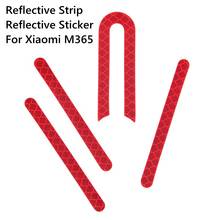 4pcs Electric Scooter Reflective strip for Xiaomi M365 Scooter Reflective Sticker Reflect Light Tags Night Safety Warning Strip 2024 - buy cheap