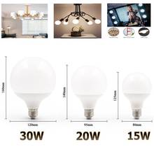 Led Bulb Lamp No flicker 220V  lampada led light E27 20W 30W SMD 2835 LED Lights & Lighting G60 G70 G80 G95 Energy Saving Lamps 2024 - buy cheap