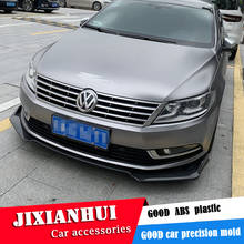 Комплект спойлера для кузова CC 2009-2016 для Volkswagen CC SC ABS, задний спойлер, передний бампер, диффузор, защитные бамперы 2024 - купить недорого