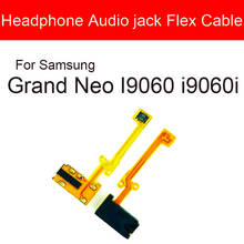 Cabo flexível jack de áudio para samsung galaxy grand neo i9060 i9060i fone de ouvido jack cabo flexível porto cabo flexível substituição 2024 - compre barato