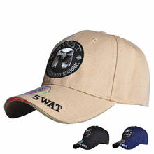 Boné tático masculino swat, chapéu de baseball ajustável algodão para golf 2024 - compre barato