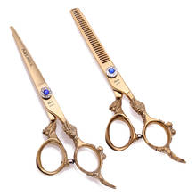 Sharp Blade Hair Scissors Professional 5.5" 6" 440C Hair Cutting Salon Scissor Makas Barber Shears Hairdressing Scissors A9004 2024 - buy cheap